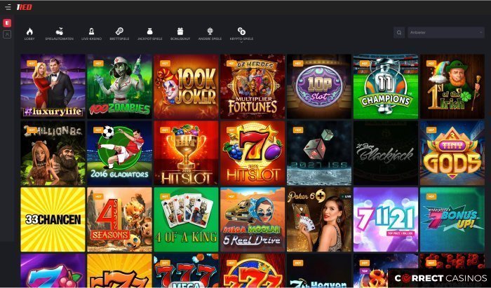 1Red Online Casino: Speel het allerbeste, Win het meeste 1Red Online Casino: Speel het allerbeste, Win het meeste