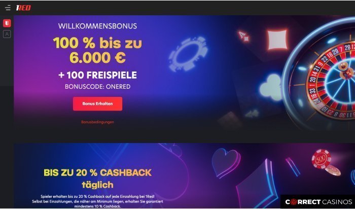 1Red Online Casino: Speel het beste, win het meeste